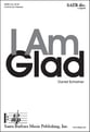 I Am Glad SATB choral sheet music cover